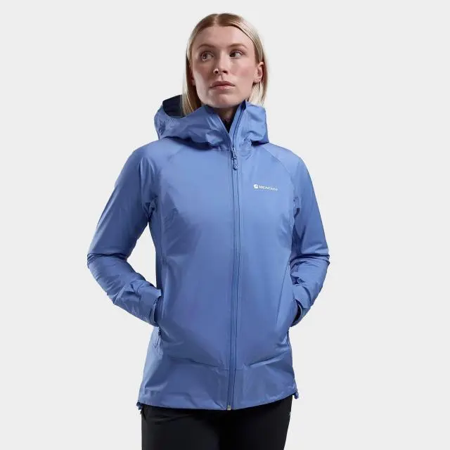 Montane Women's Cetus Lite Waterproof Jacket, Blue