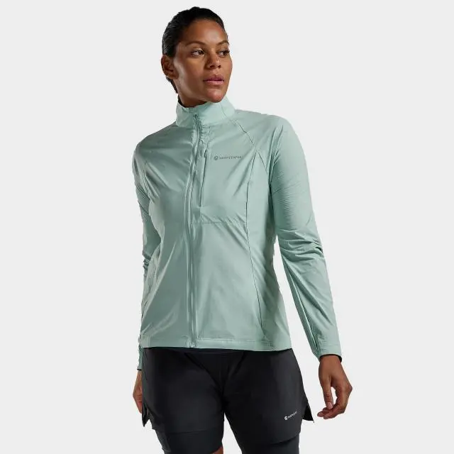 Montane Women's Featherlite Windproof Jacket, Green