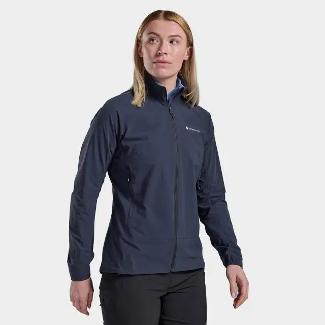Montane Women's Tenacity Nano Softshell Jacket, Blue