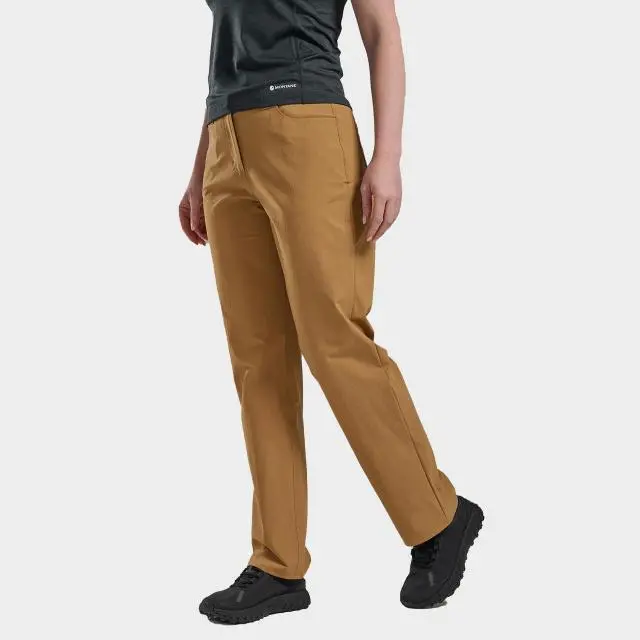 Montane Women's Genoa Lite Pants, Yellow
