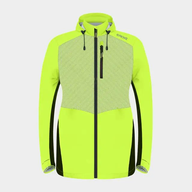 Proviz Sports Women's Lumina Reflective Running Jacket, Yellow