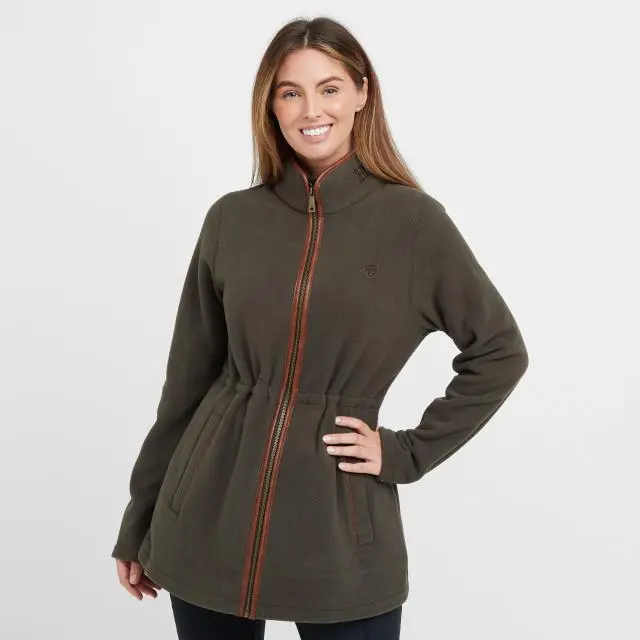 Holland Cooper Women's Country Longline Fleece, Green