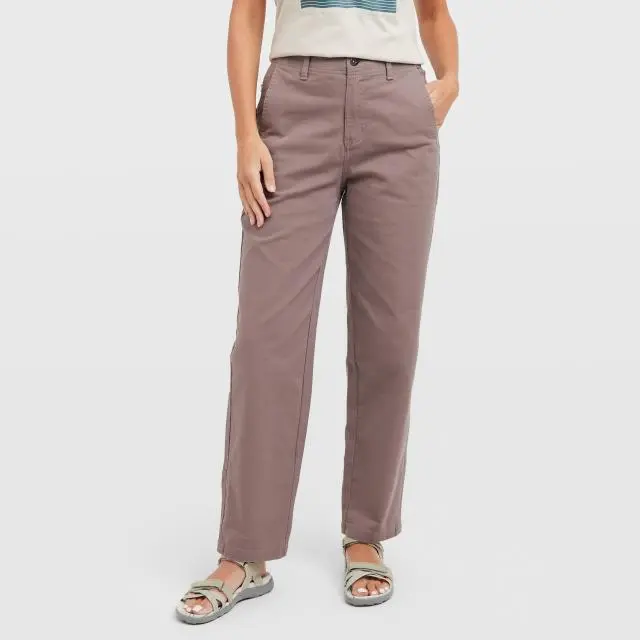 Columbia Women's Straight Leg Trousers, Grey