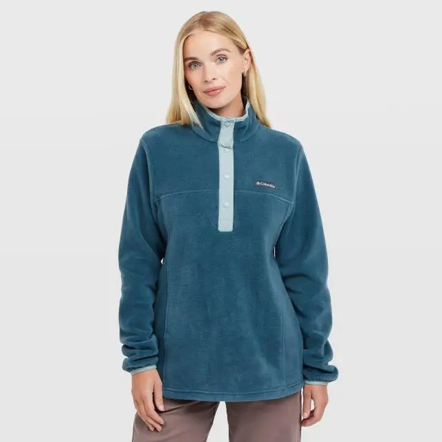 Columbia Women's Benton Springs Full Zip Fleece Jacket, Blue
