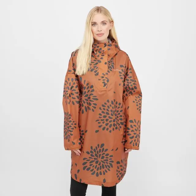 Craghoppers Women's Globeflower Packable Overhead Jacket, Orange