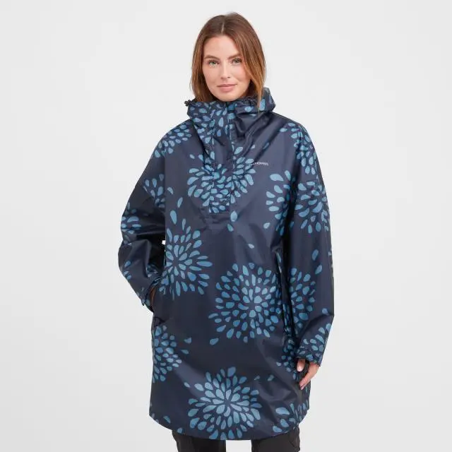 Craghoppers Women's Globeflower Packable Overhead Jacket, Blue
