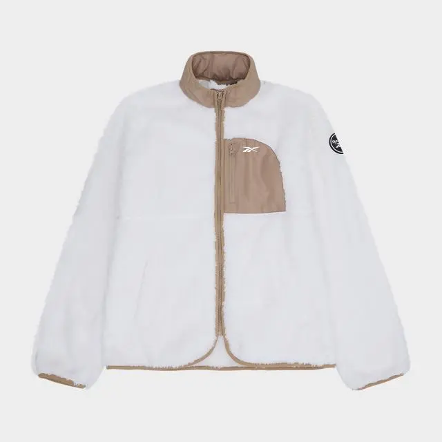 Reebok Women's Double Monkey Fleece, Cream