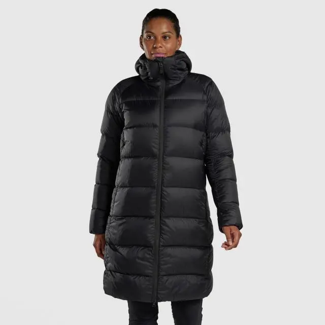 Montane Women's Polaron Xt Hooded Down Jacket, Black