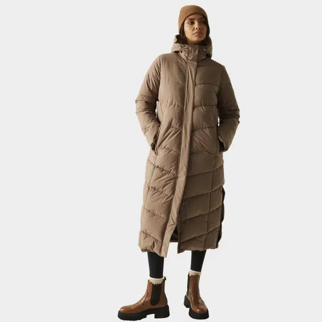 Regatta Women's Eloria Long-length Jacket, Brown