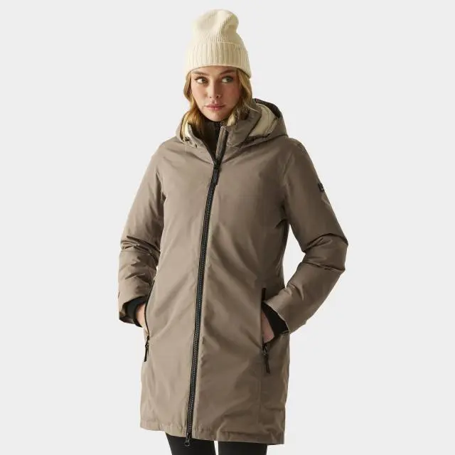 Regatta Women's Marron Long-length Jacket, Brown