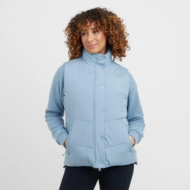 Dublin Women's Puffer Bodywarmer, Blue