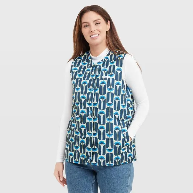 Regatta Women's Orla Kiely Quilted Gilet, Navy