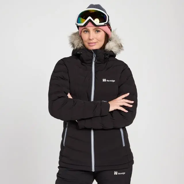 The Edge Women's Serre Insulated Snow Jacket, Grey