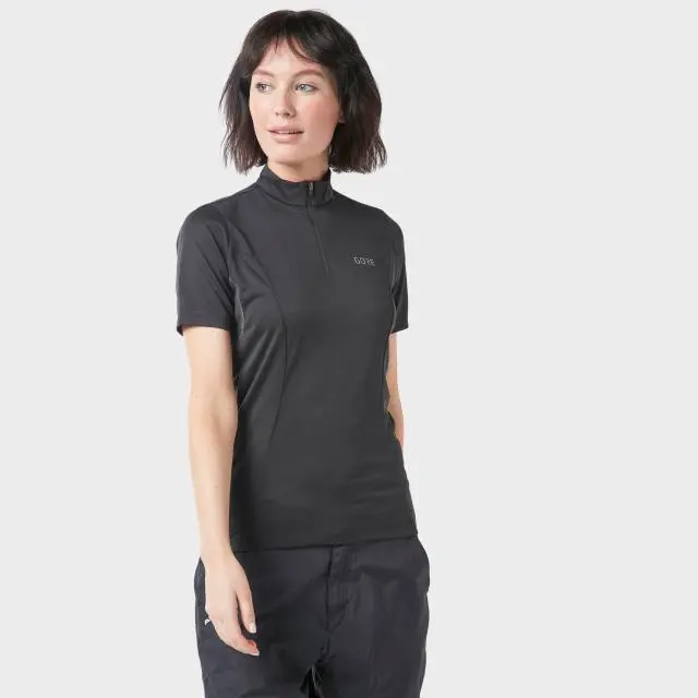 Gore Women's C3 Cycling Jersey, Black