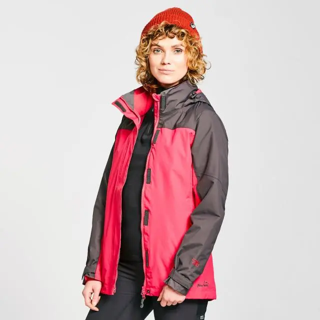 Peter Storm Women's Lakeside 3-in-1 Jacket, Pink