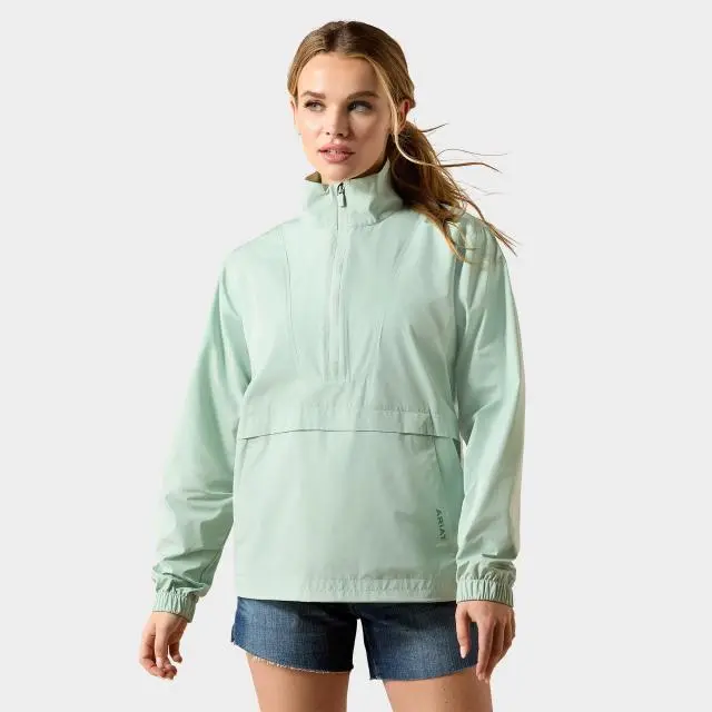 Ariat Women's Whisper Pullover Jacket, Silt Green