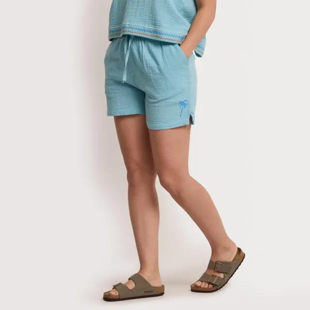 Passenger Women's Waveney Short, Retro Blue