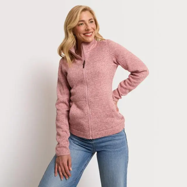 Brasher Women's Rydal Fleece Jacket, Pink