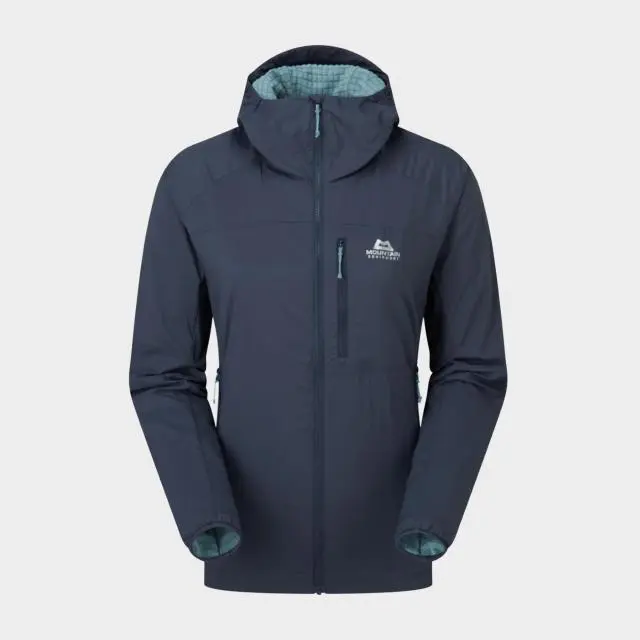 Mountain Equipment Women's Aerotherm Jacket, Navy