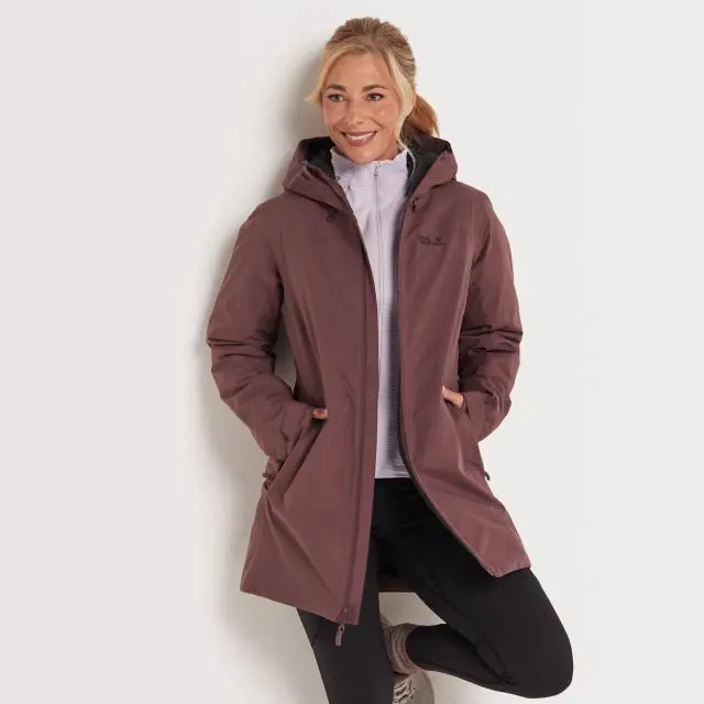 Jack Wolfskin Women's Heidelstein Insulated Jacket, Light Purple