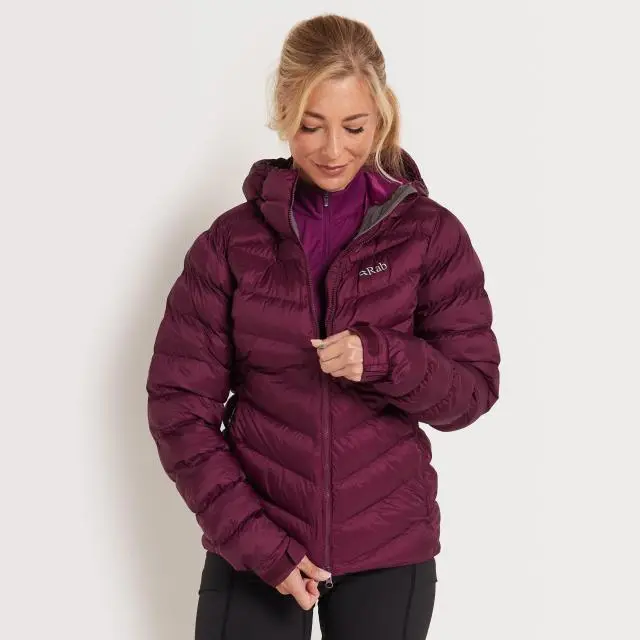 Rab Women's Nebitron Pro Jacket, Mulberry