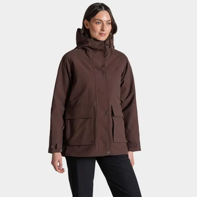 Craghoppers Women's Tuberose Jacket, Wenge Brown