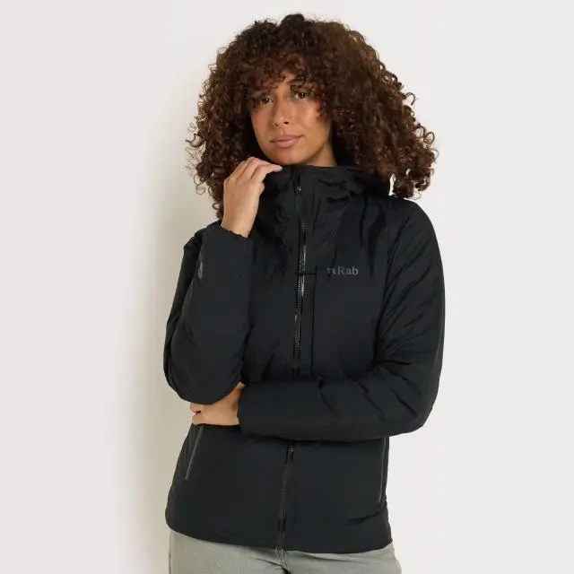 Rab Women's Microlight Shield Jacket, Black