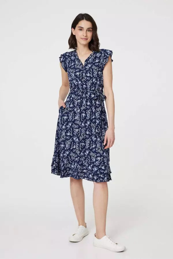 Ditsy Floral Tie