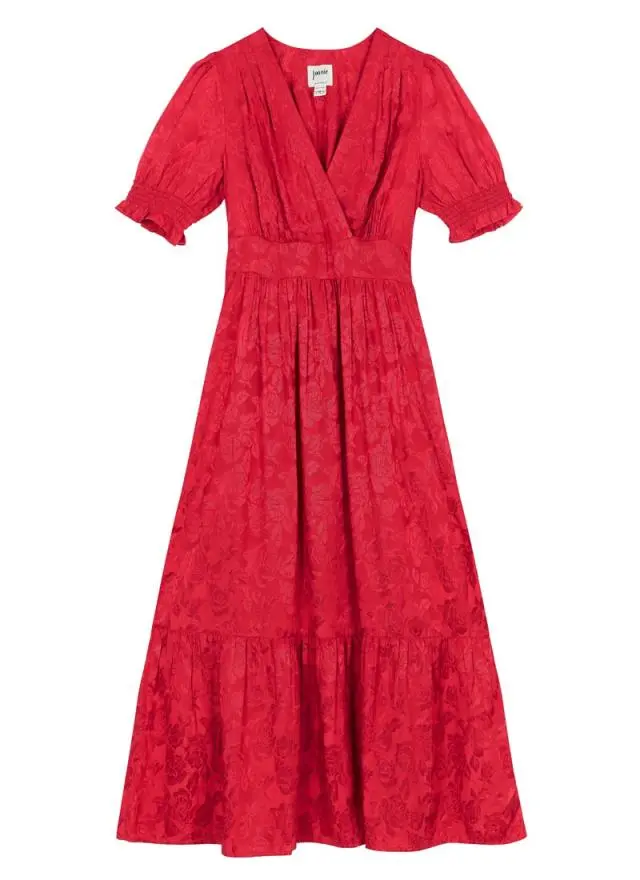 Joanie Clothing Alberto Floral Damask Midaxi Dress 