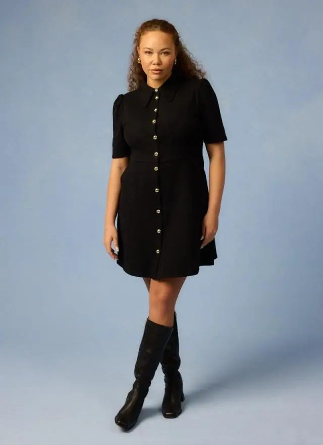 Joanie Clothing Colton Jersey Shirt Dress