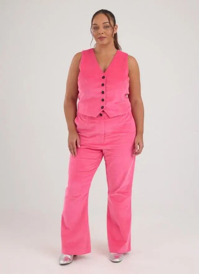 Joanie Clothing Richmond Corduroy Flared Trousers