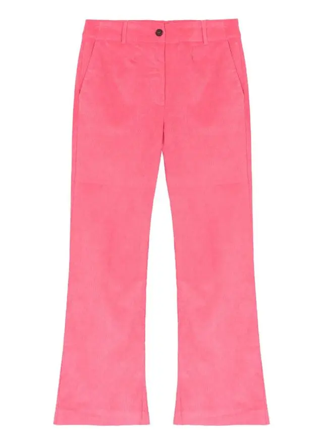 Joanie Clothing Richmond Corduroy Flared Trousers 