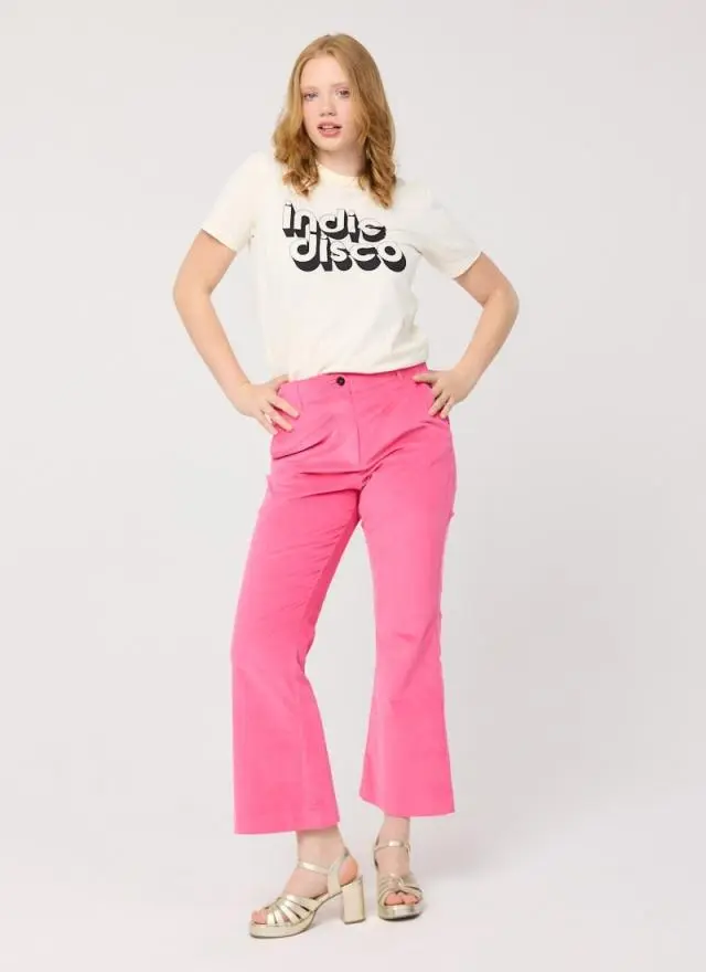 Joanie Clothing Richmond Corduroy Flared Trousers
