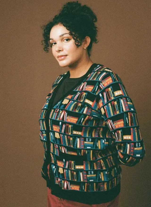 Joanie Clothing Althea Bookshelves Cardigan