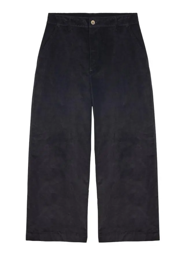 Joanie Clothing Lafayette Velvet Wide Leg Trousers 