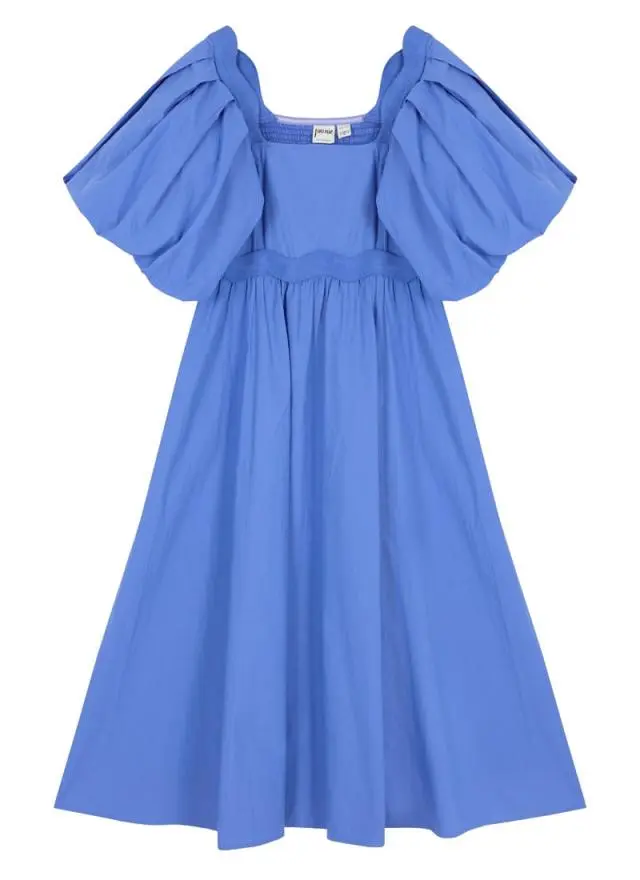 Joanie Clothing Stella Puff Sleeve Midaxi Dress 