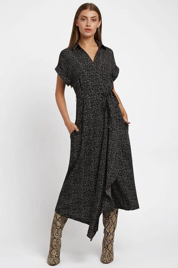 Louche Adira Dash Midi Dress