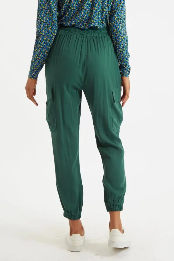 Chava Cargo Trouser Green