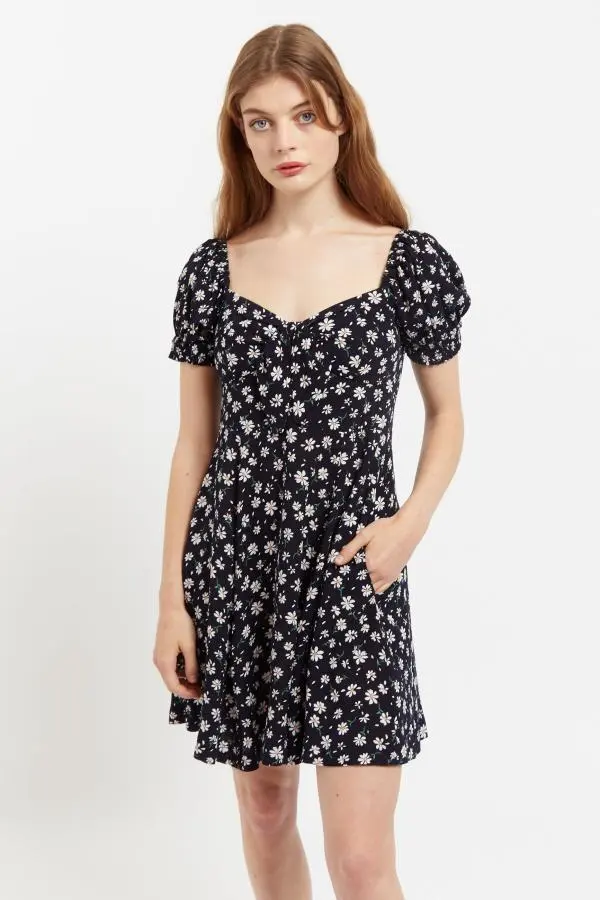 Luiza Daisy Drop Mini Dress