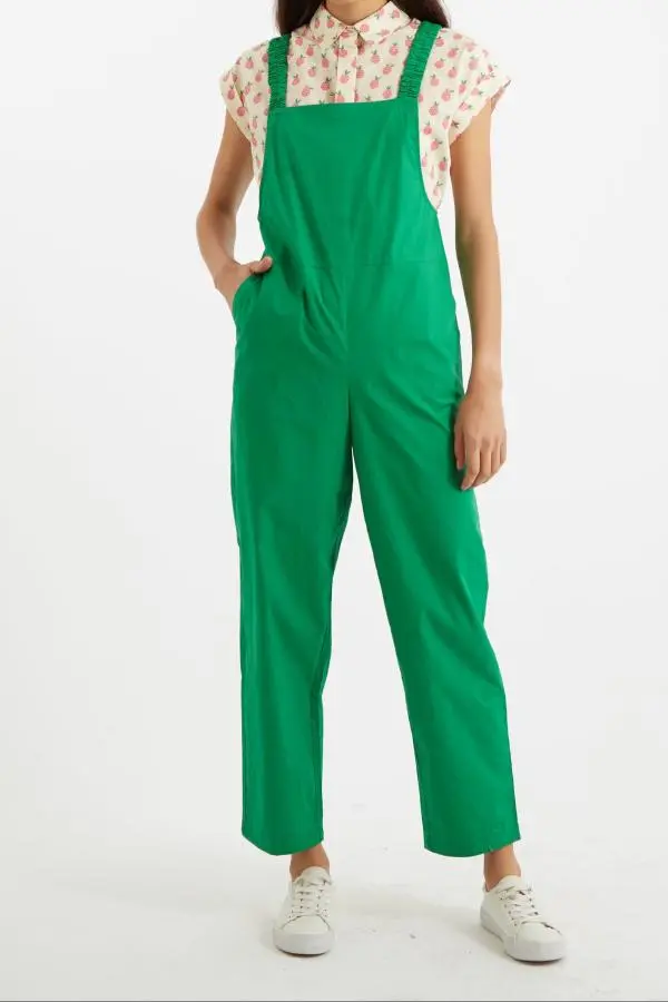 Tippie Poplin Dungarees