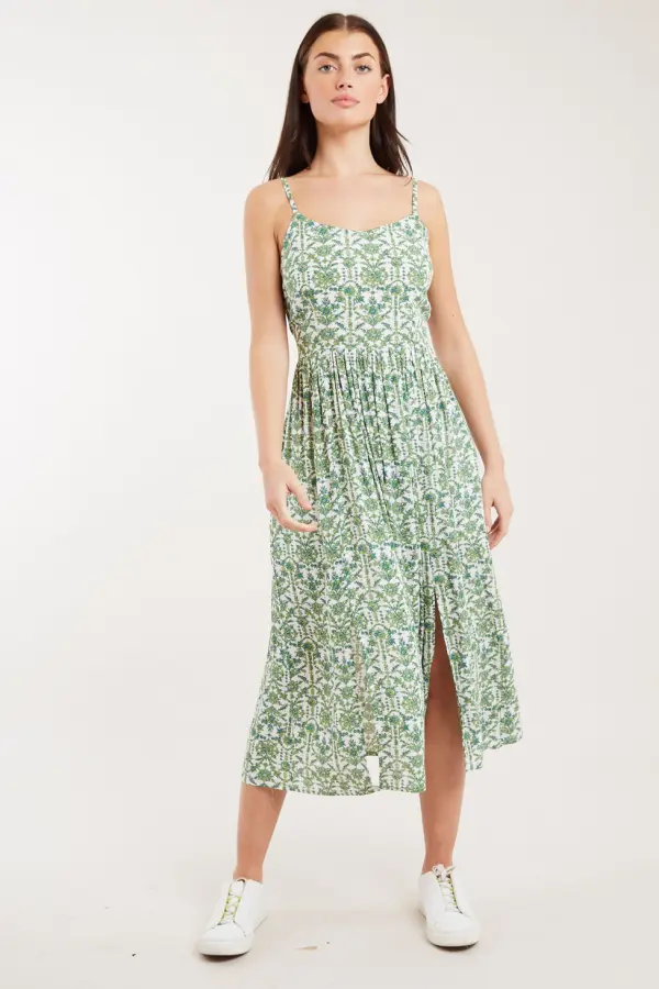 Rialto Porcelain Strappy Midi Sundress