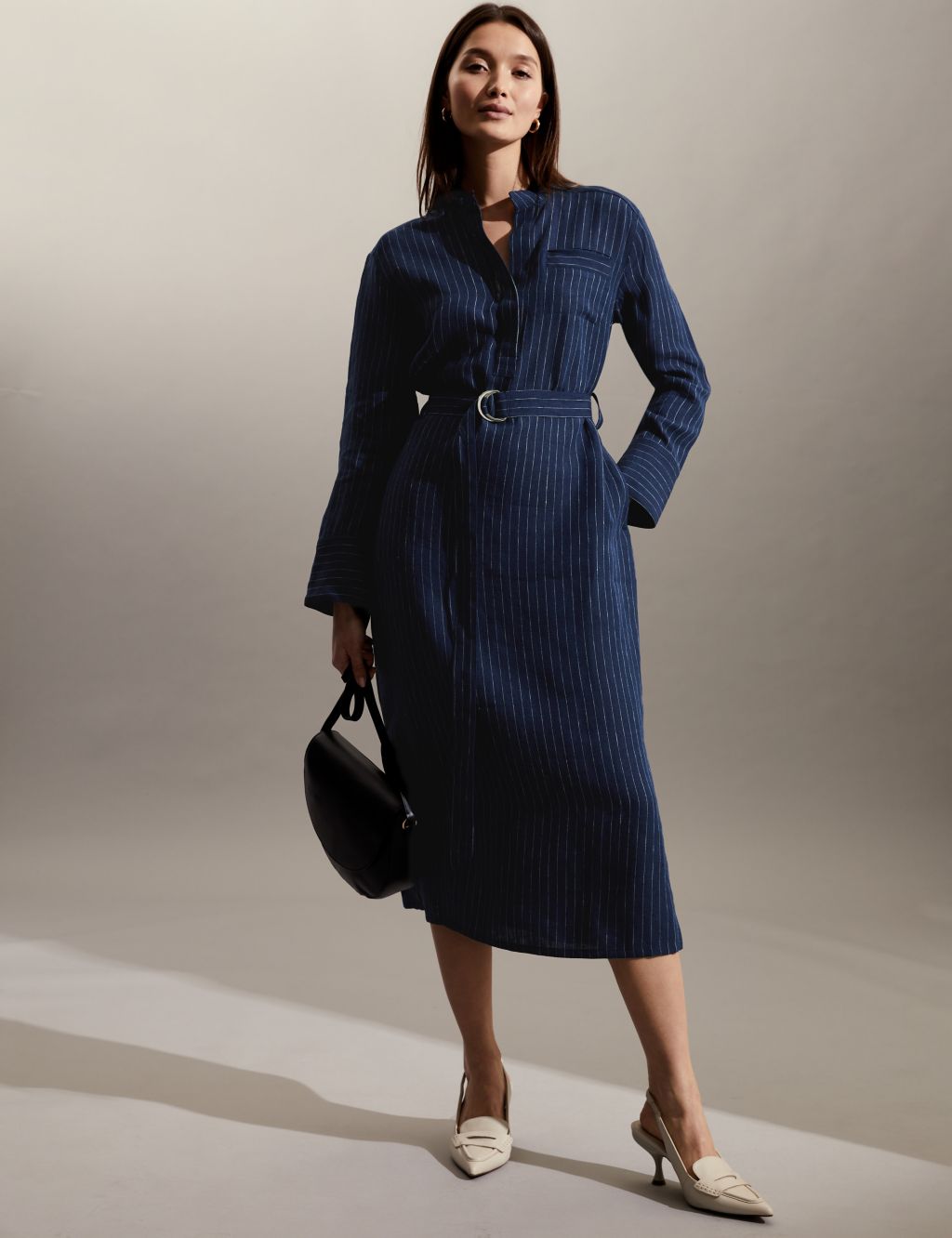 Jaeger striped dress sale