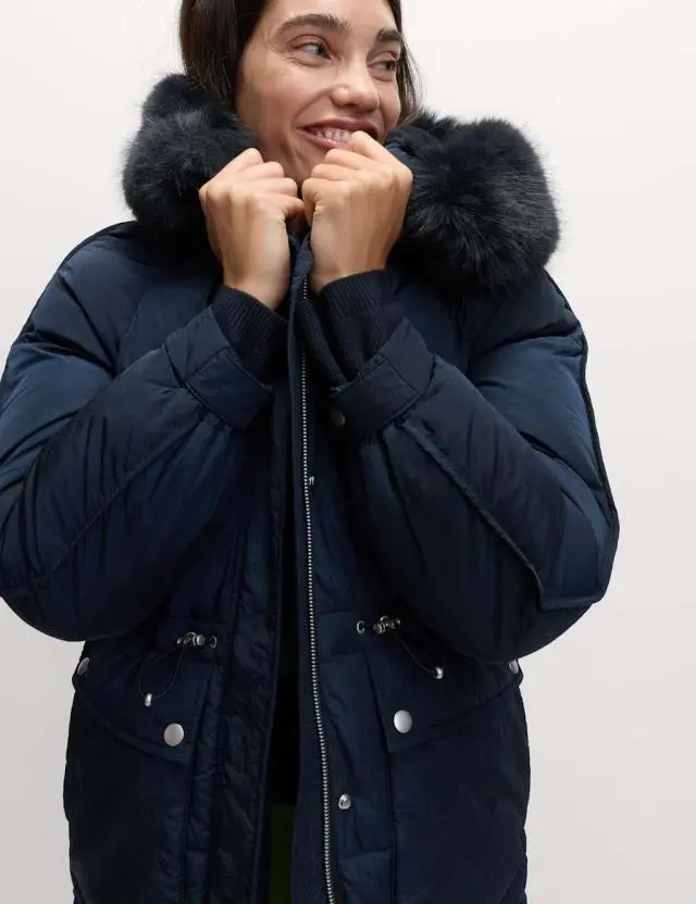 M&S Women's Thermowarmth Puffer Coat 