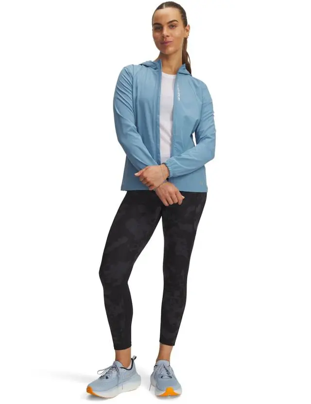 Under Armour Women's Launch Printed High Waisted 7/8 Leggings 