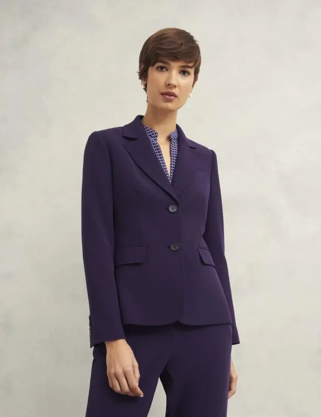 Hobbs Women's Single Breasted Tailored Blazer