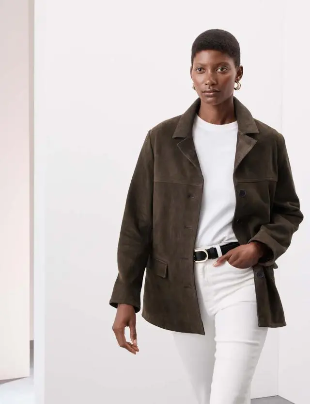 Autograph Women's Suede Blazer