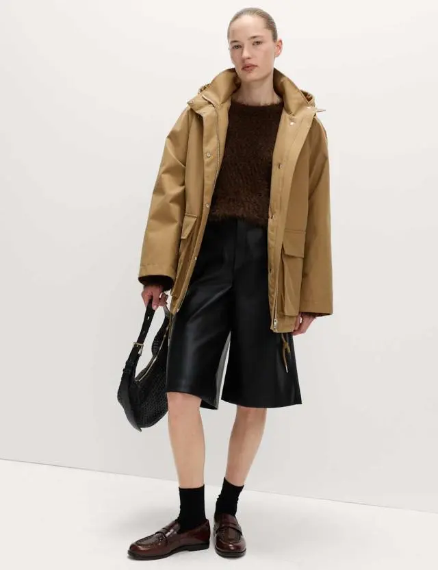 M&S Women's Stormwear™ Funnel Neck Utility Parka
