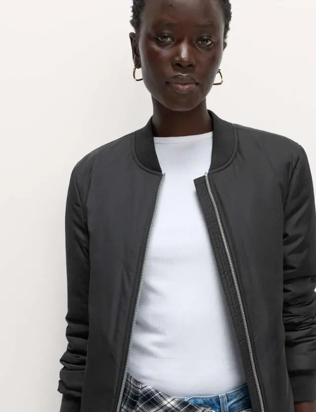 M&S Stormwear™ Padded Jacket Black