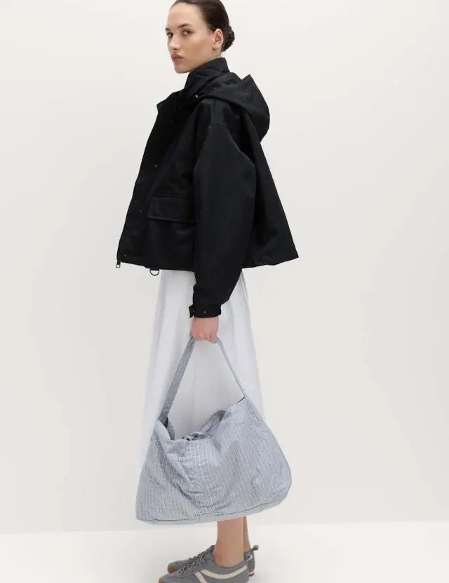 M&S Stormwear™ Waterproof Short Parka Black