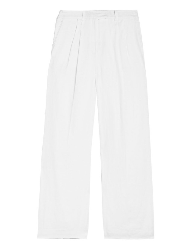 Jaeger white hotsell linen trousers